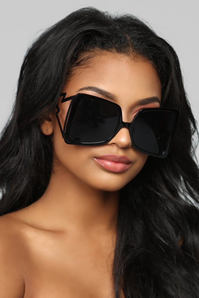 Lunettes de soleil électrisantes - Noir
