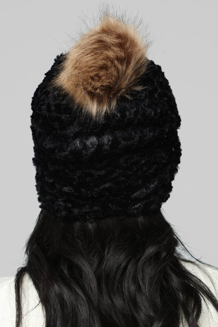 Bonnet All Cozied Up - Noir
