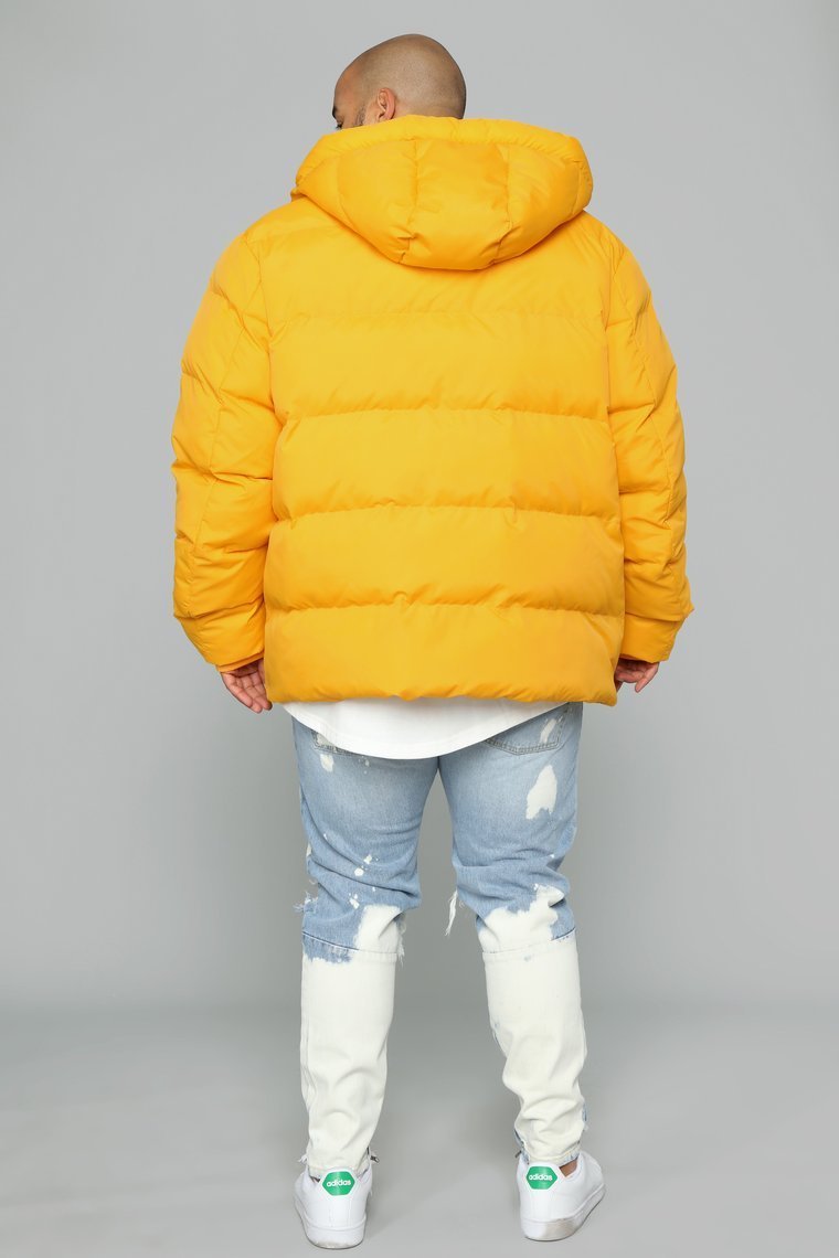 Classic Puffer Jacket - Yellow