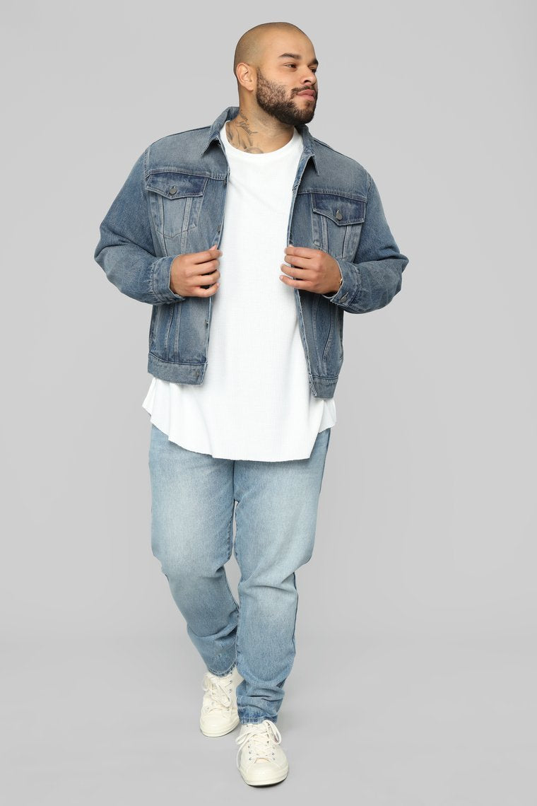 Atrox Denim Jacket - Dark Wash