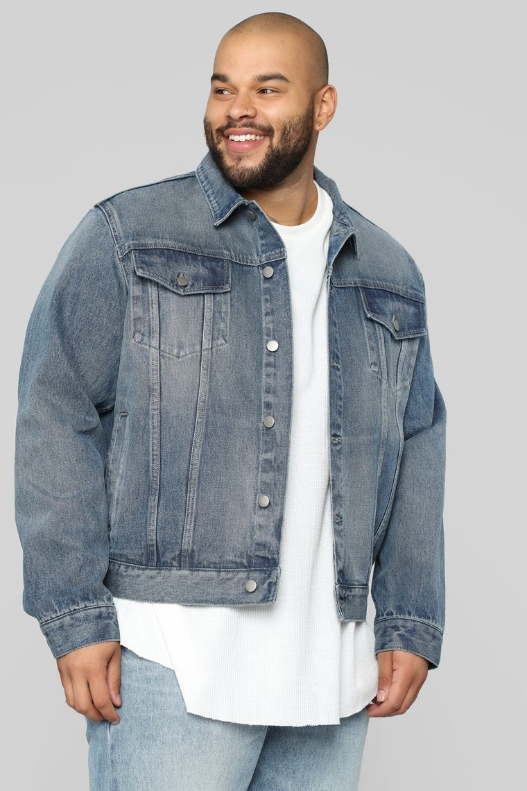 Atrox Denim Jacket - Dark Wash