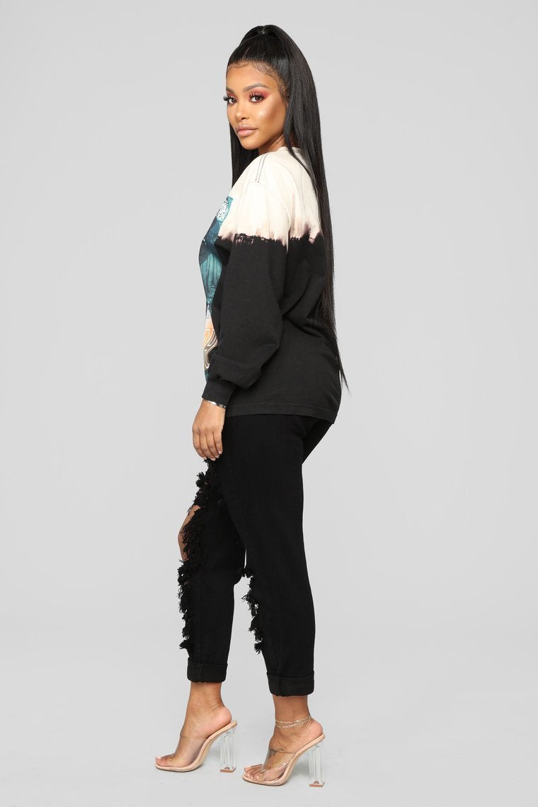 Rock The Boat Top - Black