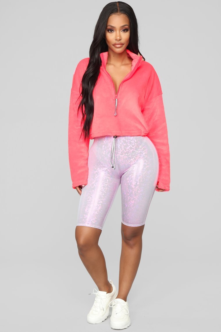 Short Biker True Colors - Rose