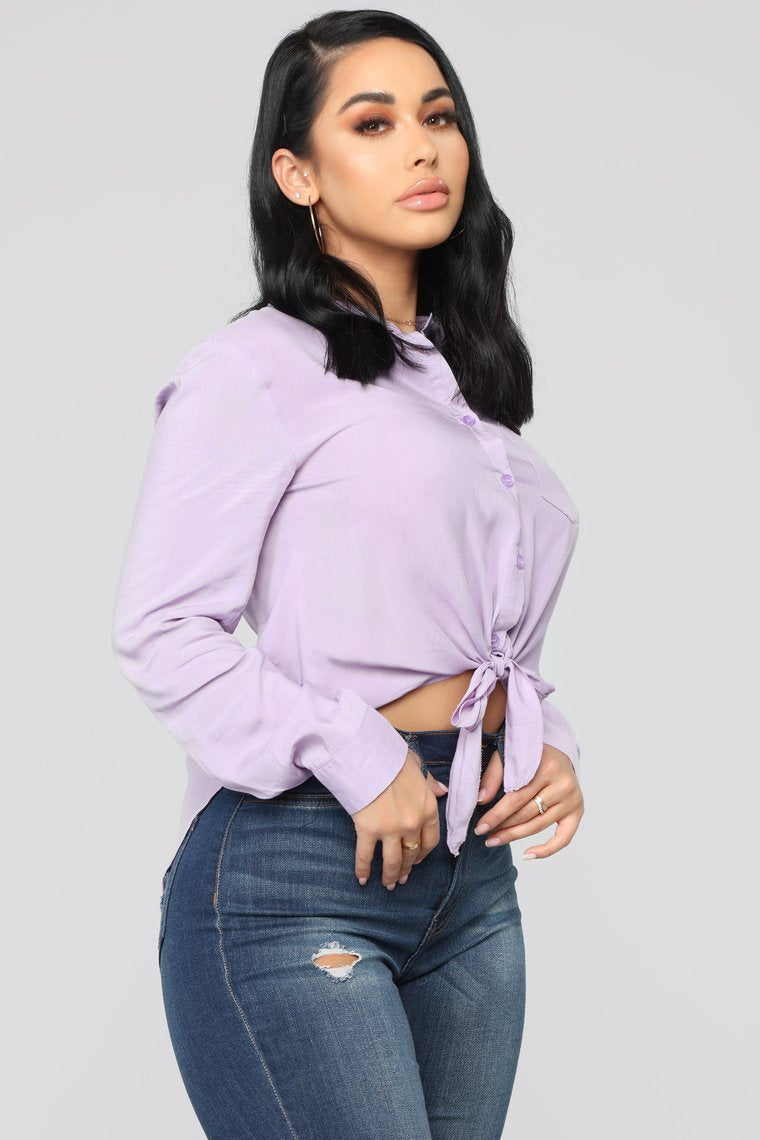 Secret Love Spell Top - Lavender