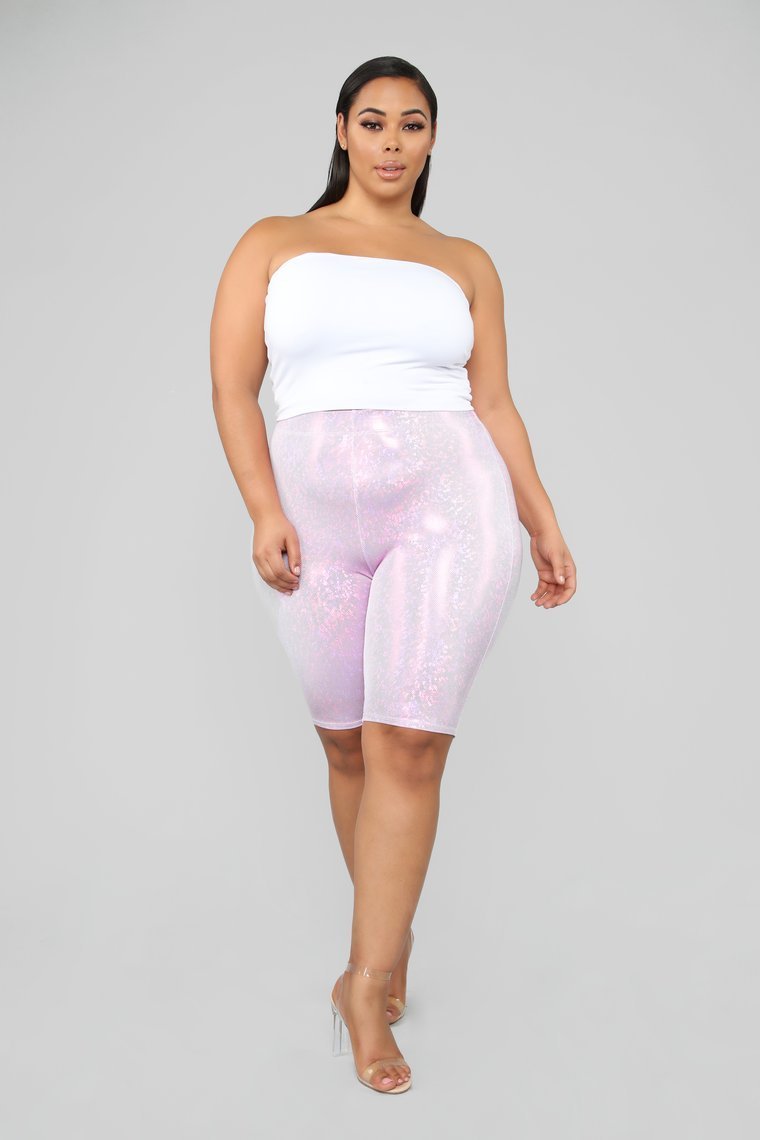 Short Biker True Colors - Rose
