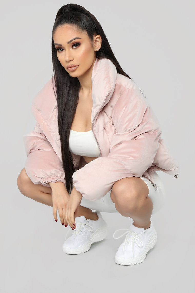 Veste Puffer Elin - Blush