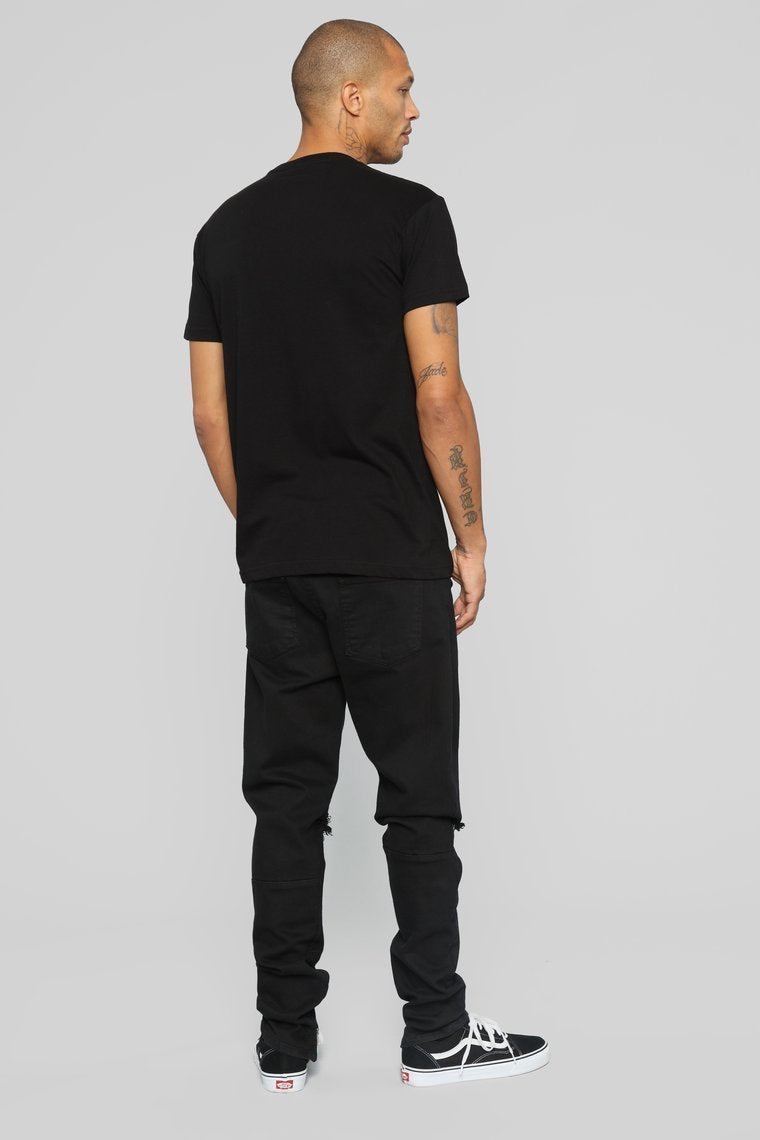 Well Hung Short Sleeve Tee - Black