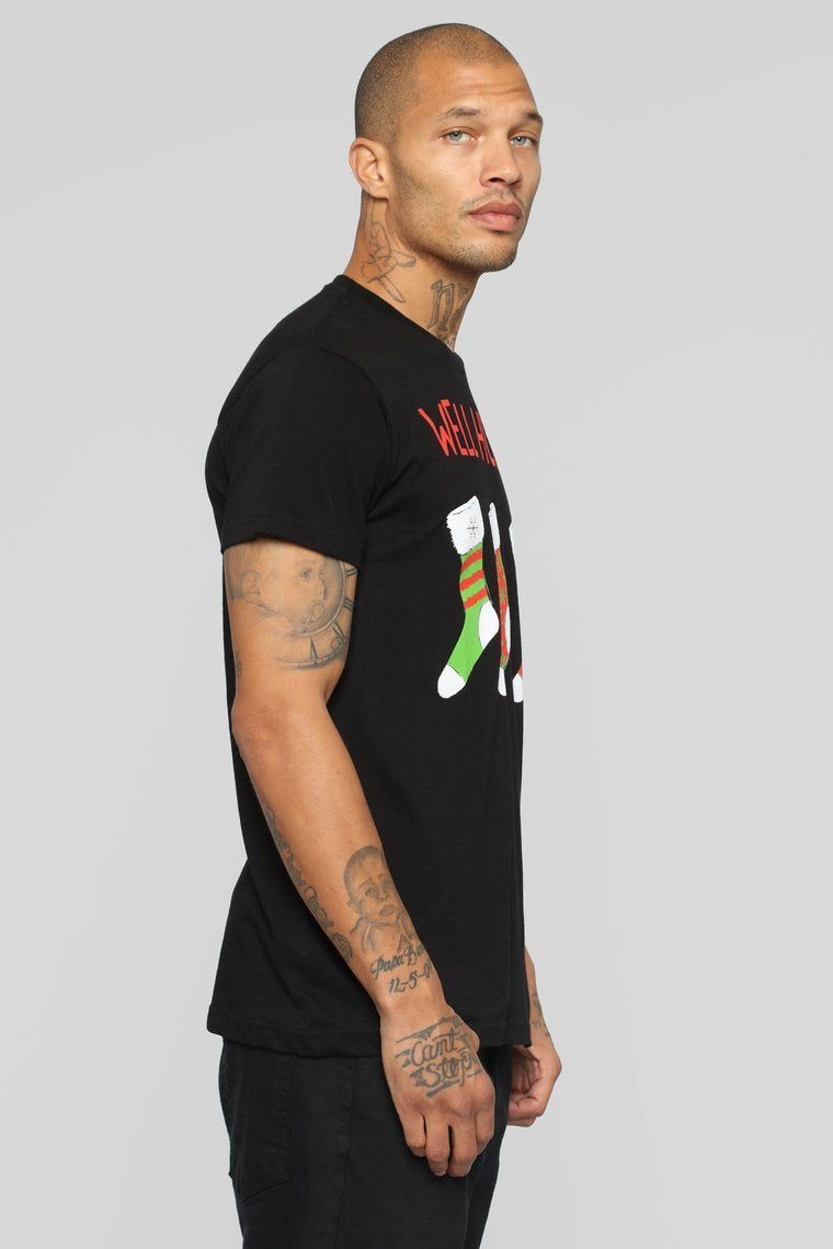 Well Hung Short Sleeve Tee - Black