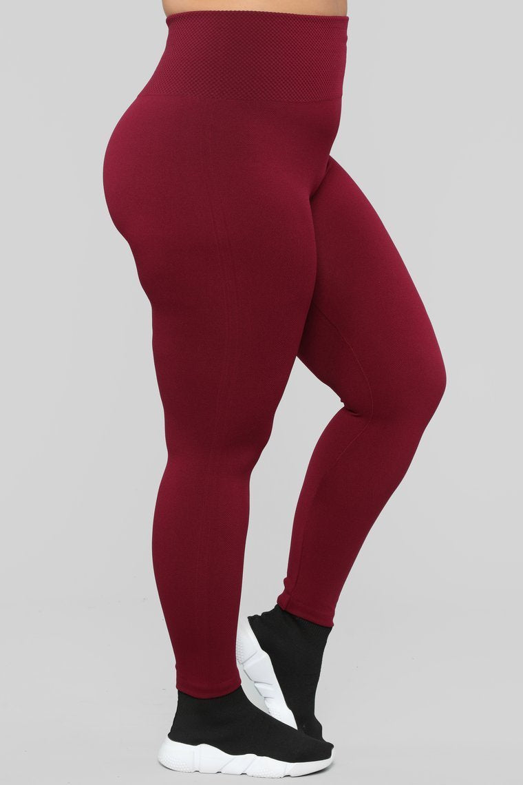 Chillin With You High Rise Leggings - Plum