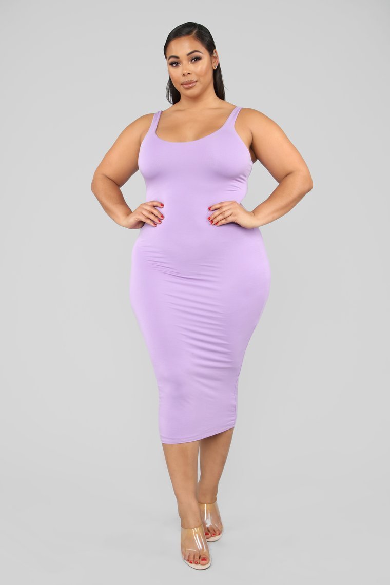 Your Needs Met Dress - Light Purple