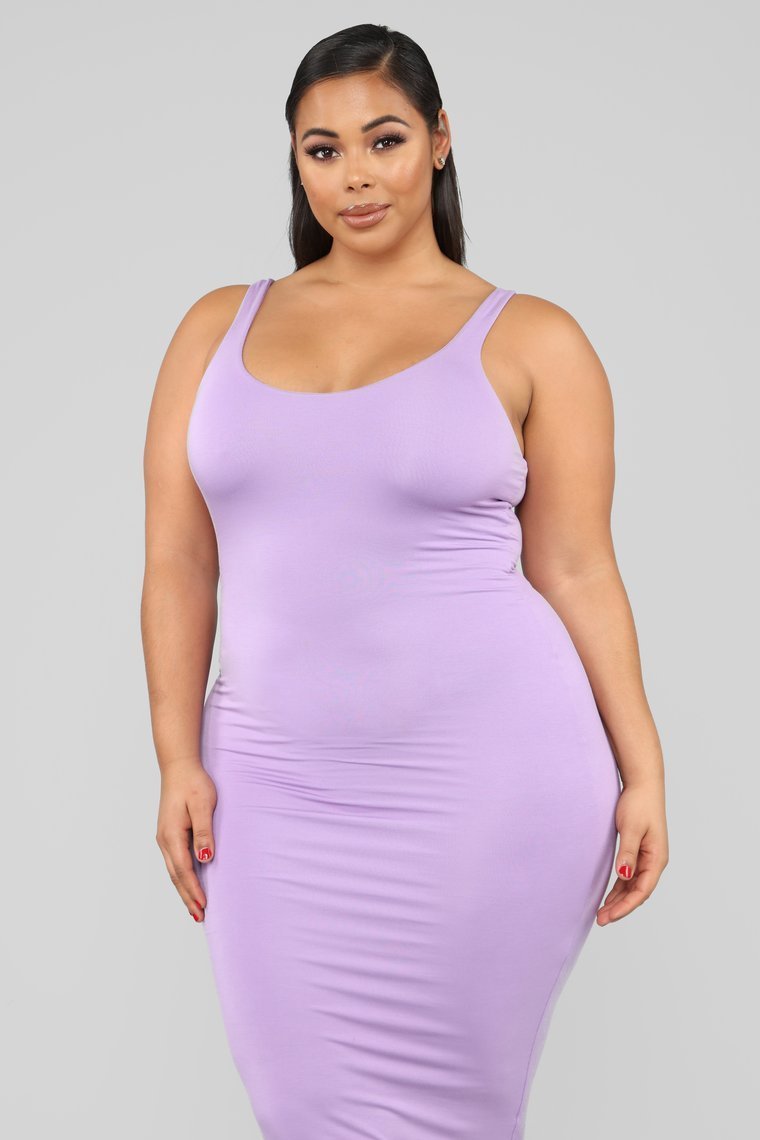 Your Needs Met Dress - Light Purple
