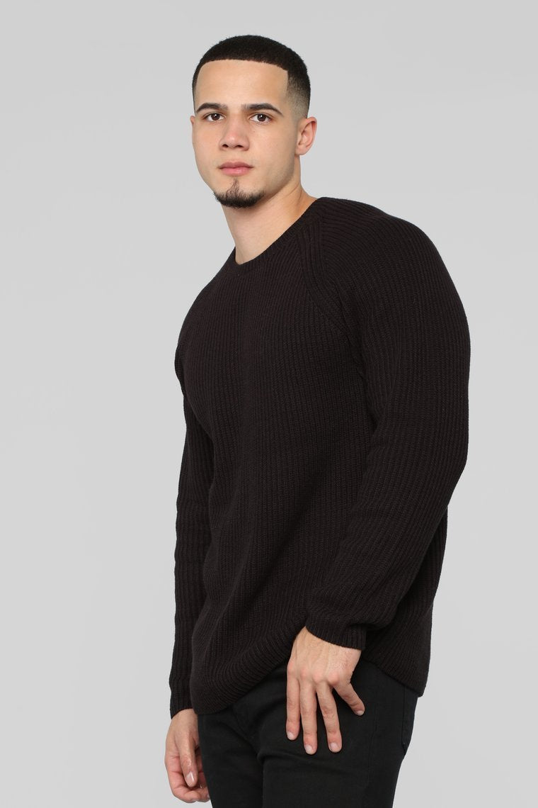 Oren Crewneck Sweater - Noir