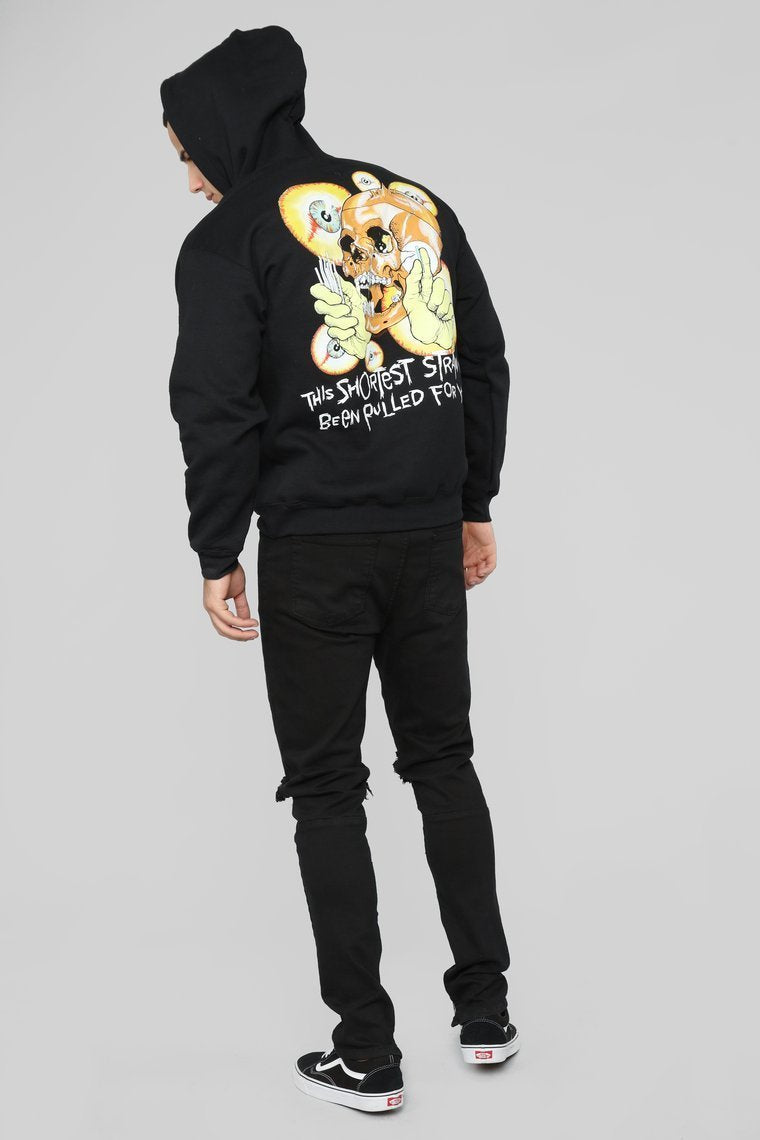 Metallica Short Straw Hoodie - Black/Combo