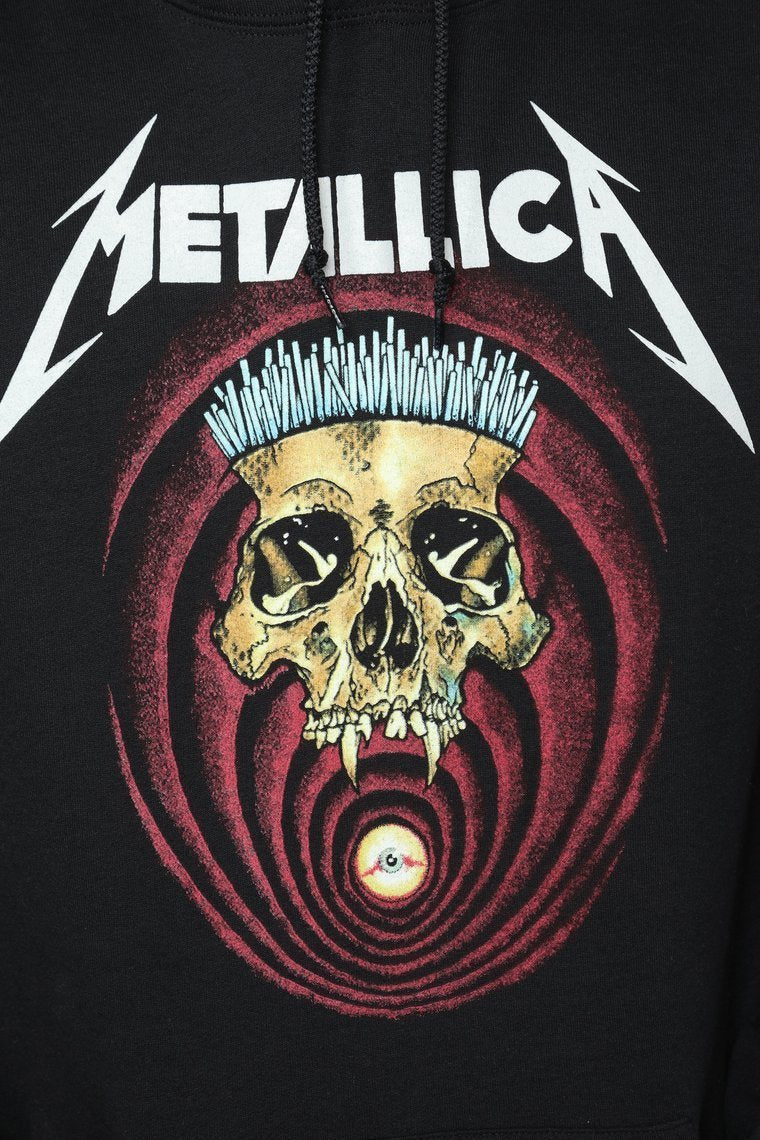 Metallica Short Straw Hoodie - Black/Combo