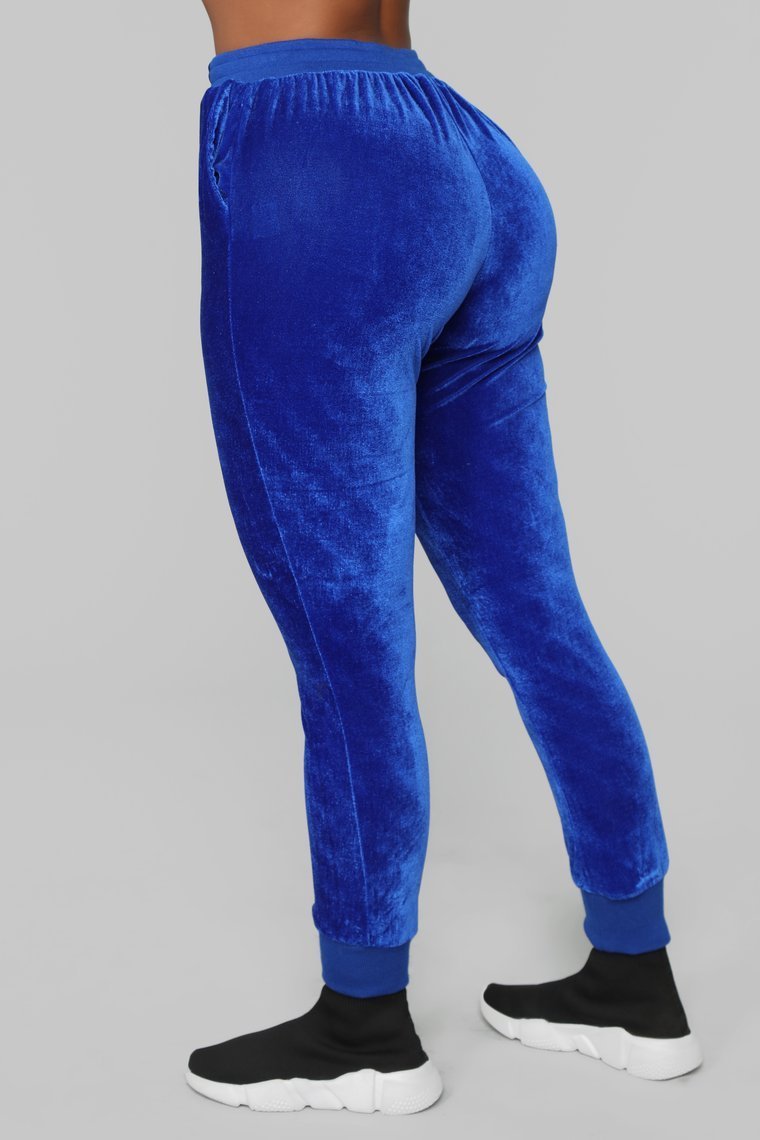 The OG Velvet Lounge Set - Royal Blue