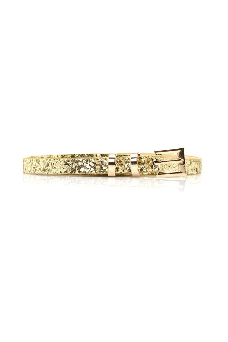 Glitz And Glam Belt - Gold