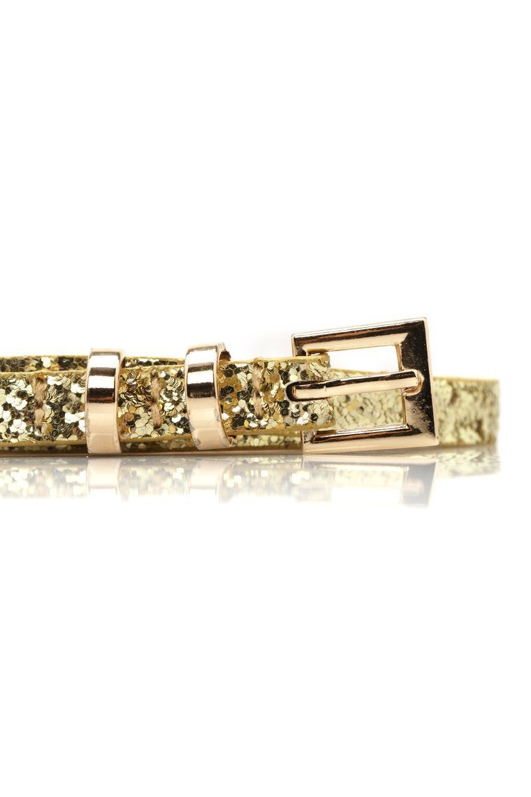 Glitz And Glam Belt - Gold