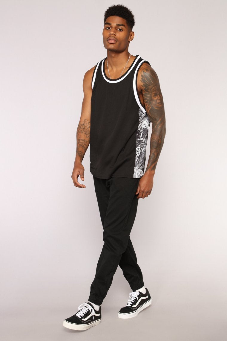 Frankie Tank - Black/White