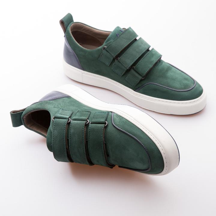 DAX - DUCK GREEN - CALF NUBUCK