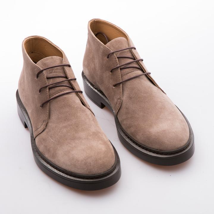 ANDREW - MINK - WAXY SUEDE