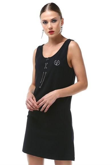 Robe à chaîne pour femmes