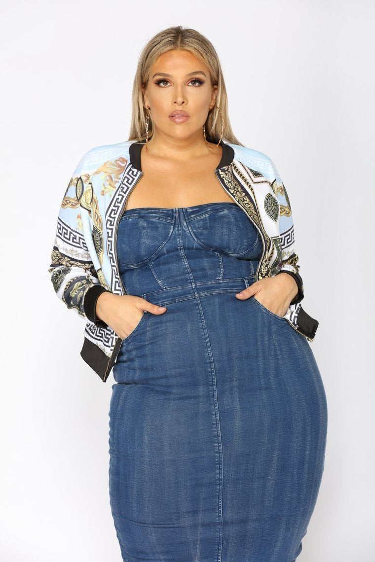 Veste Extra Extra-Bleu Clair / Multi