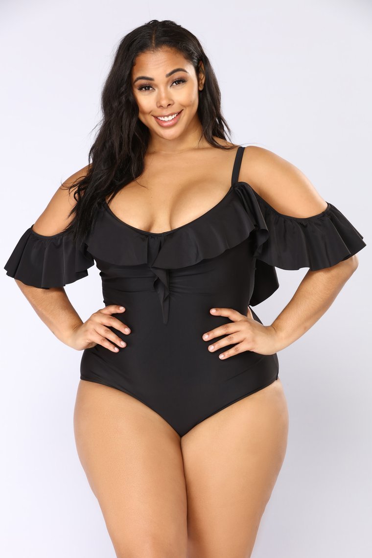 Make A Wave Swimsuit - Black