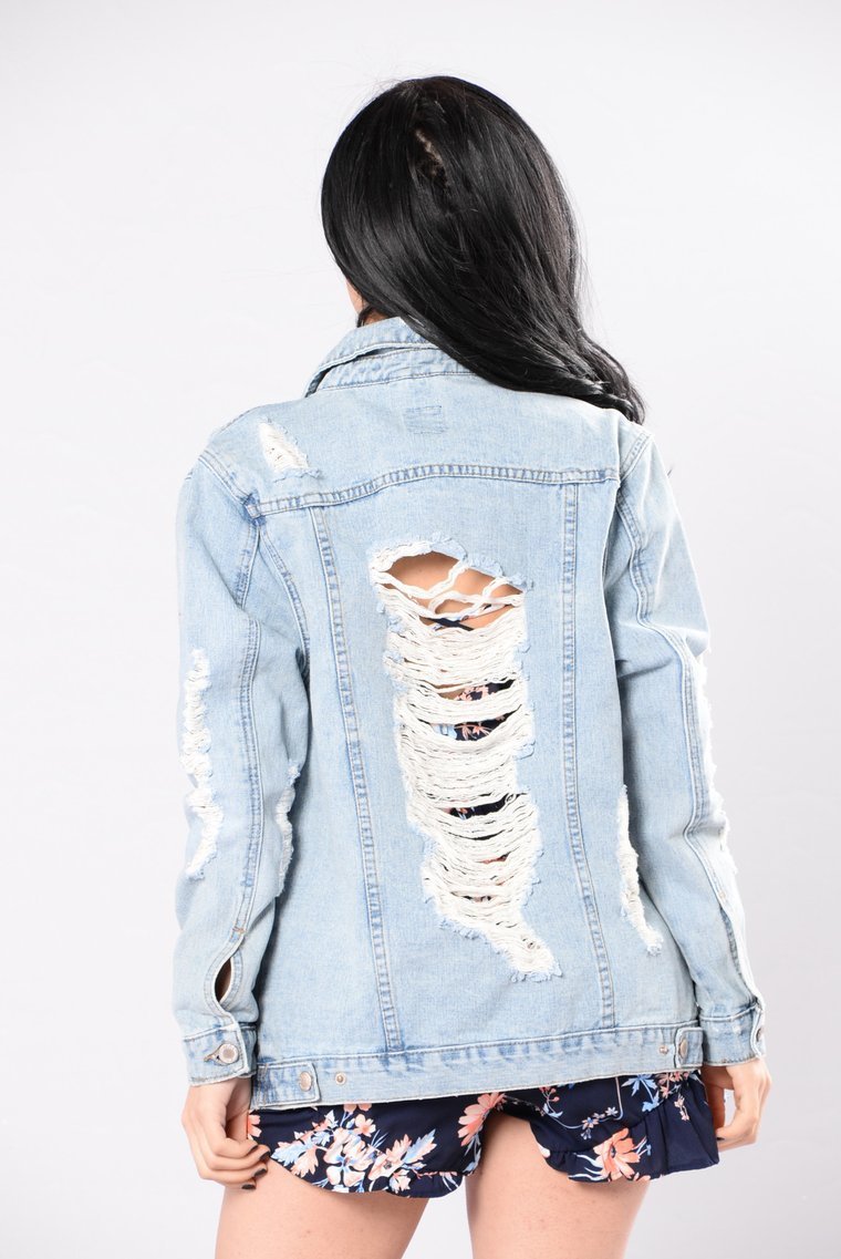 Stereo Love Denim Jacket - Vintage