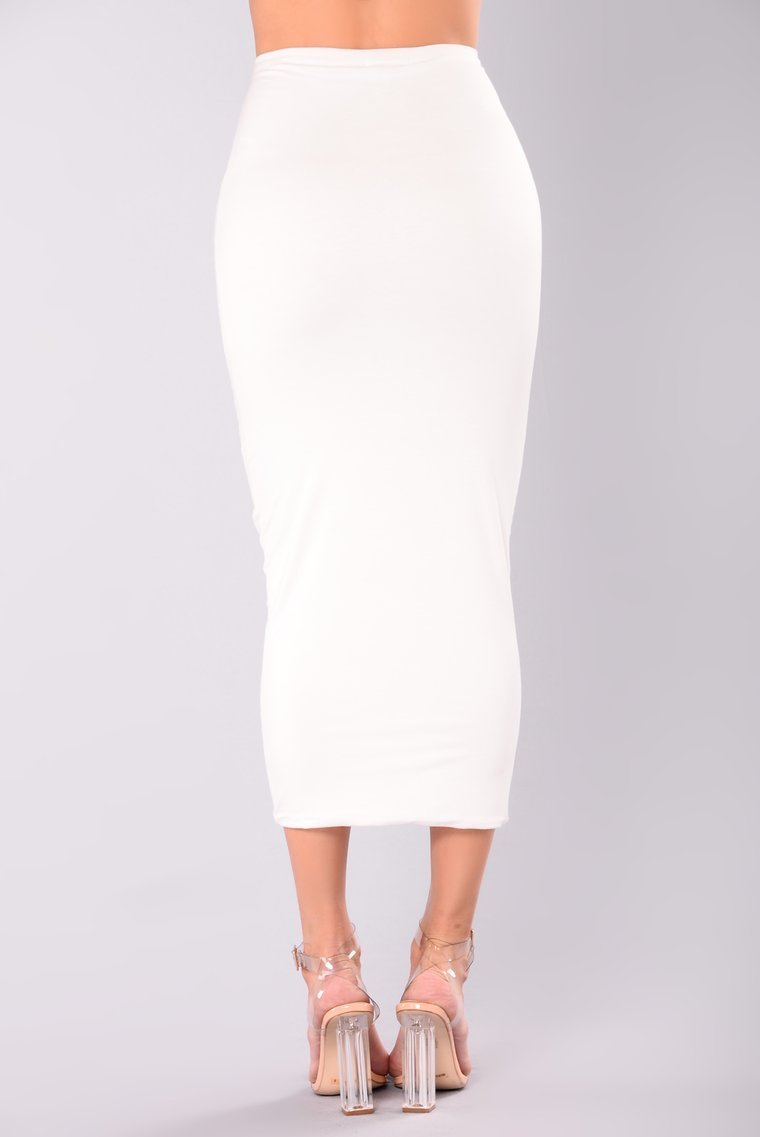 Couldn't Be Bothered Skirt - Ivory