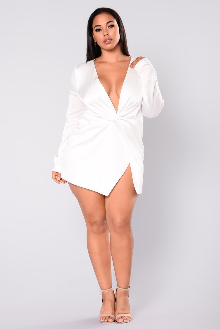 Robe Sans Sucre-Blanc