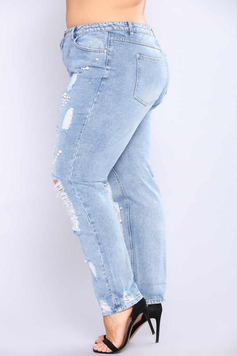 Your Escape Boyfriend Jeans - Light