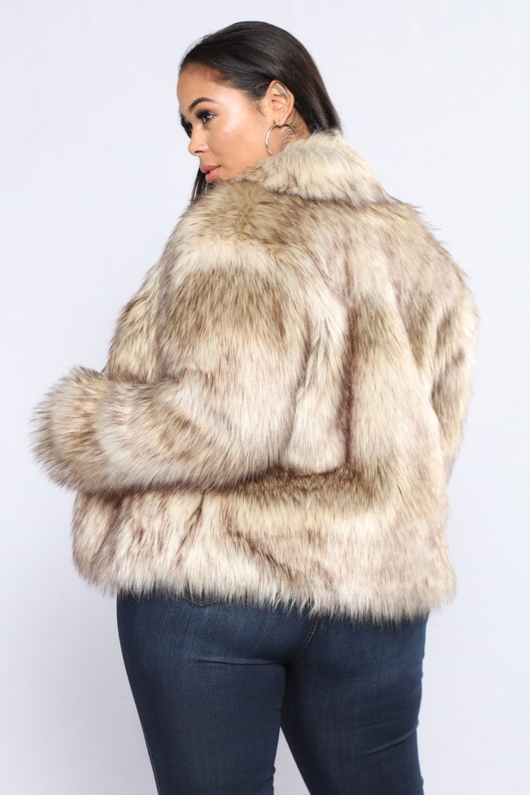 Fernanda Fur Coat - Natural