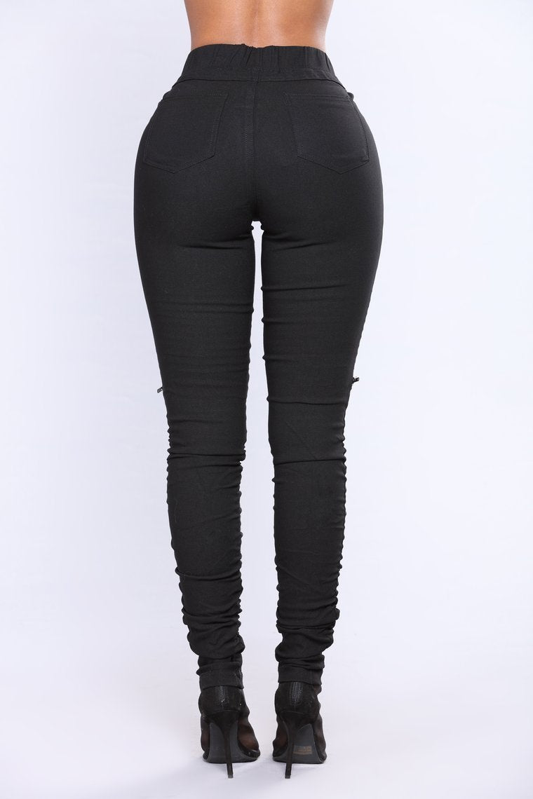 Pantalon de jogging moto Ride Or Die - Noir