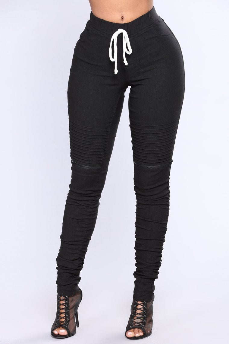 Pantalon de jogging moto Ride Or Die - Noir