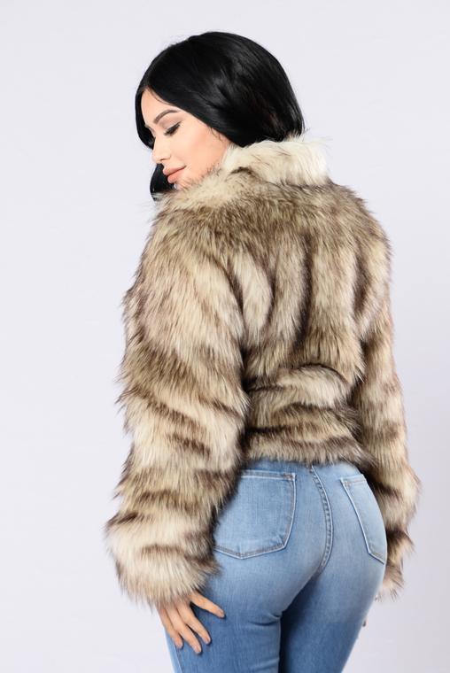 Fernanda Fur Coat - Natural