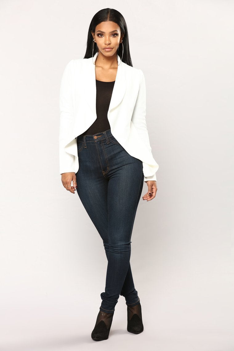 Meet And Greet Blazer - Ivory
