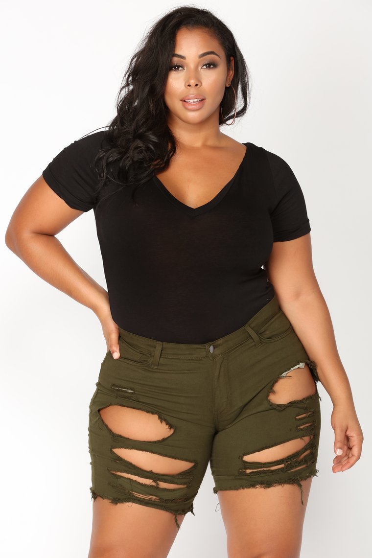 Favorite Tee Bodysuit - Black