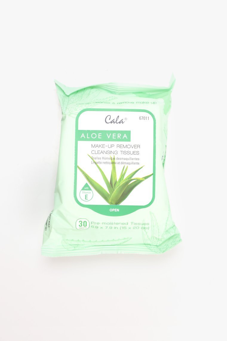 Aloe Vera Makeup Remover Wipes-Aloe