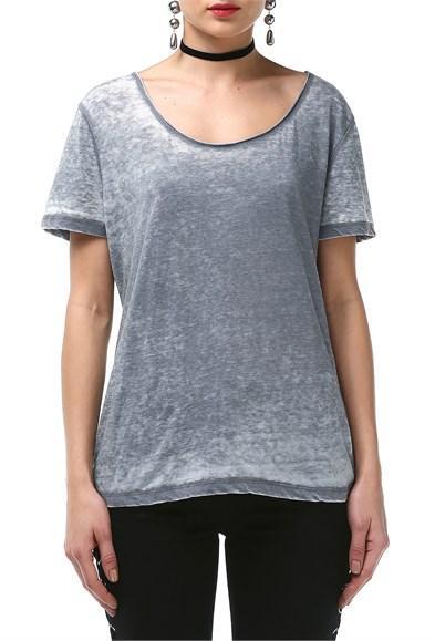 Kuru Kafa Baskılı Kadın T-Shirt