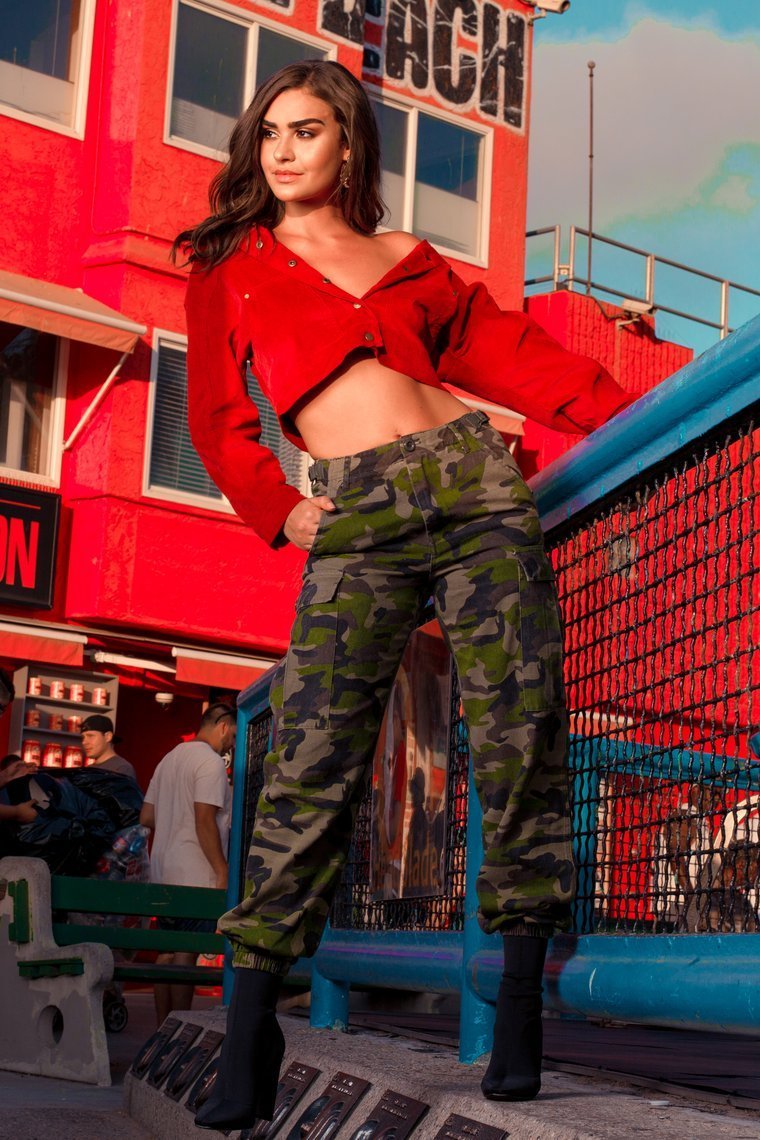 Cadet Kim Oversized Camo Pants - Camo
